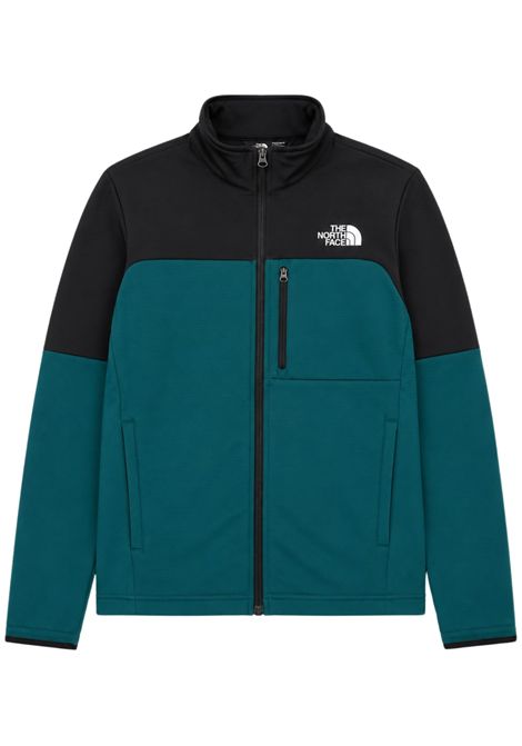Felpa bambino verde in nylon THE NORTH FACE | 0A8AYVERDE